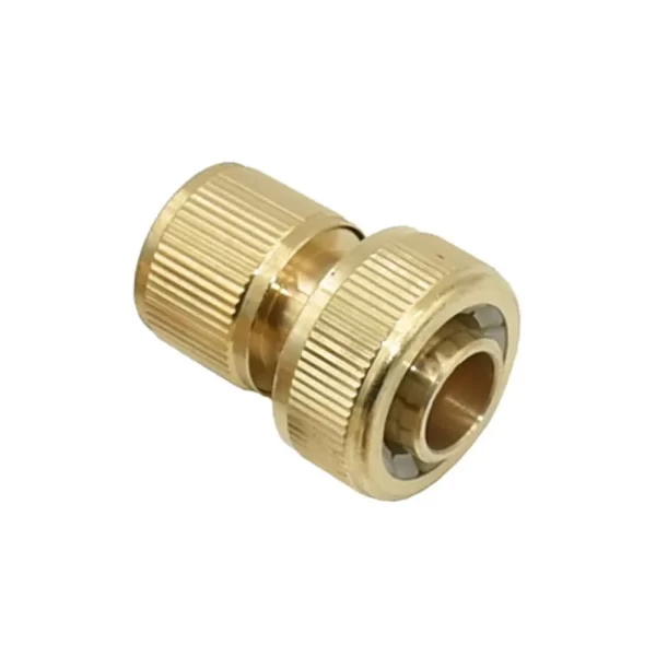 Brass Garden Hose Quick Connector Adapter – 1/2, 3/4, 5/8, 1 Inch - Image 6