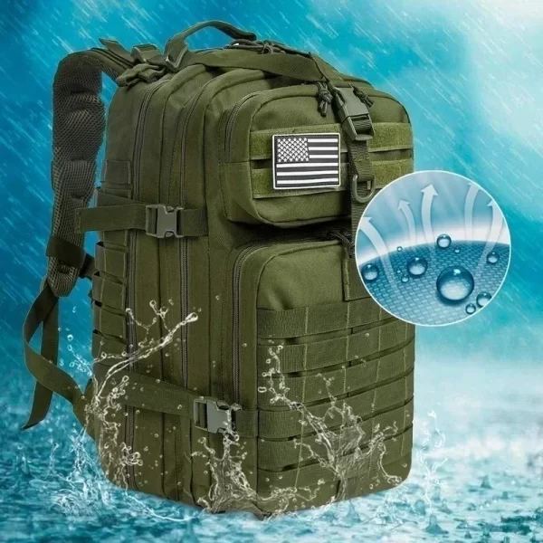 Waterproof Tactical Hiking Backpack – 30L/50L Outdoor Rucksack - Image 6