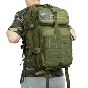 Waterproof Tactical Hiking Backpack – 30L/50L Outdoor Rucksack