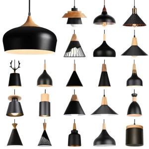 Modern Wood Pendant Lamp