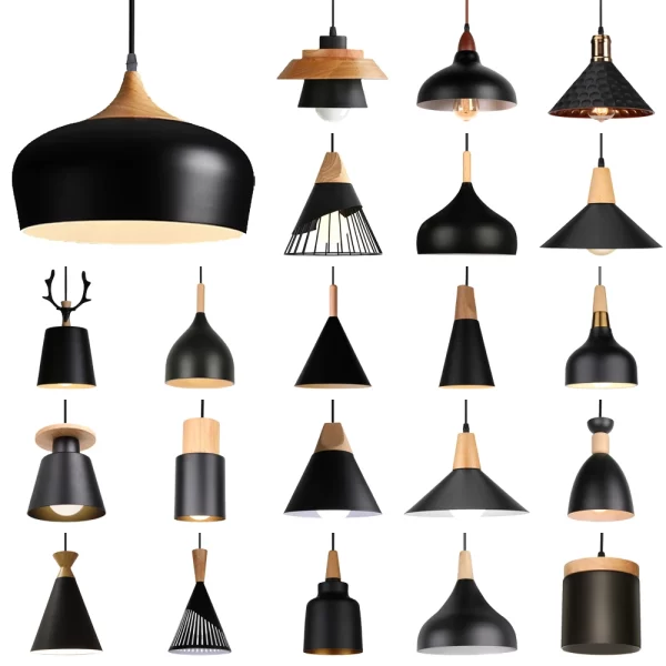 Modern Wood Pendant Lamp