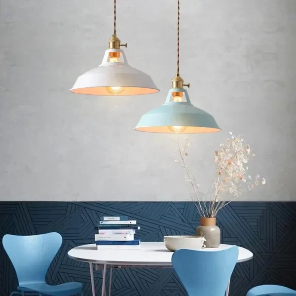 Retro Industrial Pendant Light - Image 2