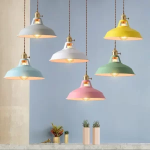 Retro Industrial Pendant Light