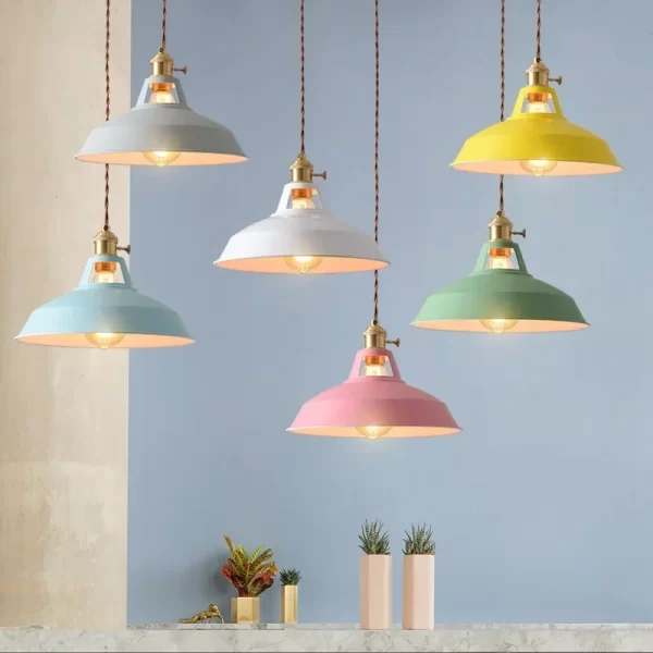 Retro Industrial Pendant Light