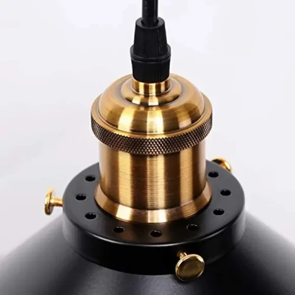 Black Modern Pendant Ceiling Light – 1/2/3 Heads - Image 6