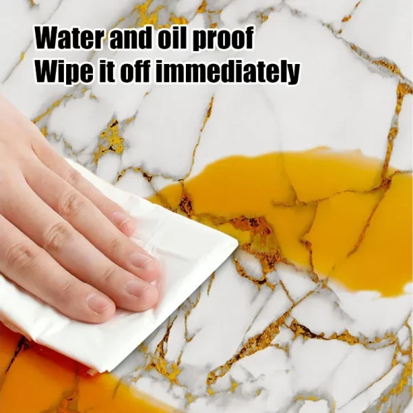 Imitation Marble 3D Self-Adhesive Tile Stickers - Image 4