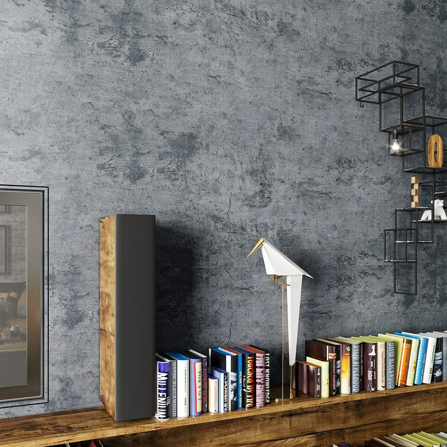 Waterproof PVC Ceramic-Effect Self-Adhesive Floor Sticker Roll - Image 3