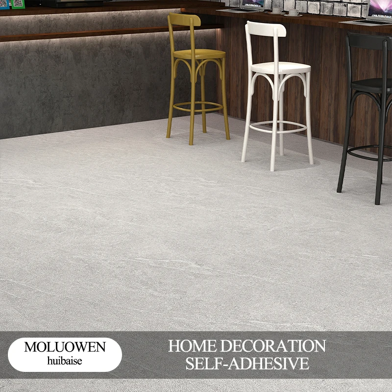 Waterproof PVC Ceramic-Effect Self-Adhesive Floor Sticker Roll - Image 6