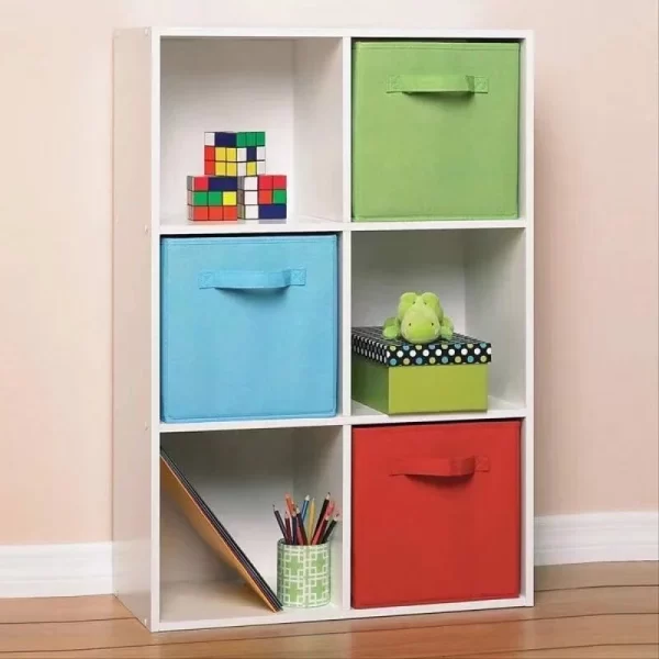 Collapsible Cube Organiser for Home & Kids - Non-Woven Fabric Storage Bin - Image 6
