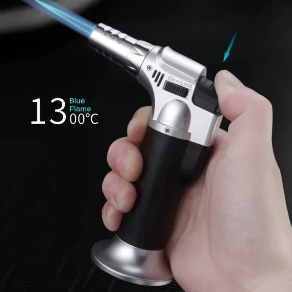 🔥 Portable Metal BBQ & Kitchen Blowtorch - Image 3