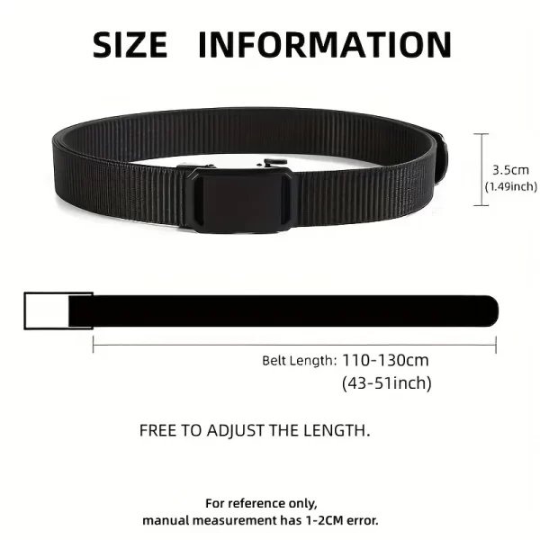Automatic Buckle Tactical Belt - Image 3