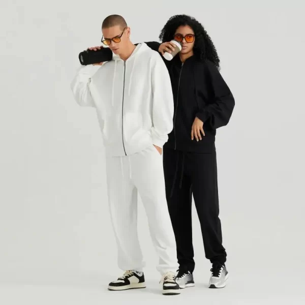 100% Cotton Zipper Hoodie - Image 4