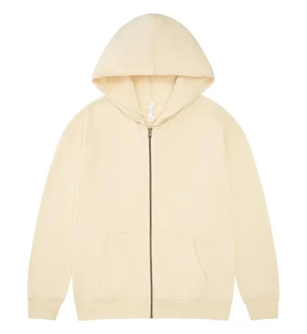 100% Cotton Zipper Hoodie - Image 6