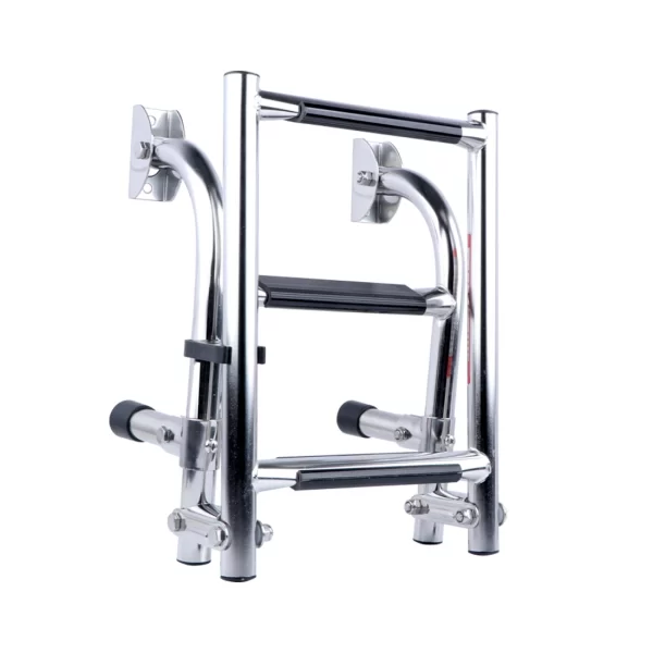 ⚓ 3-Step Stainless Steel Boat Ladder – Folding Stern & Gunwale-Mounted Ladder - Image 2