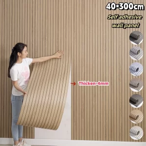 3D Self-Adhesive Wall Panel Roll