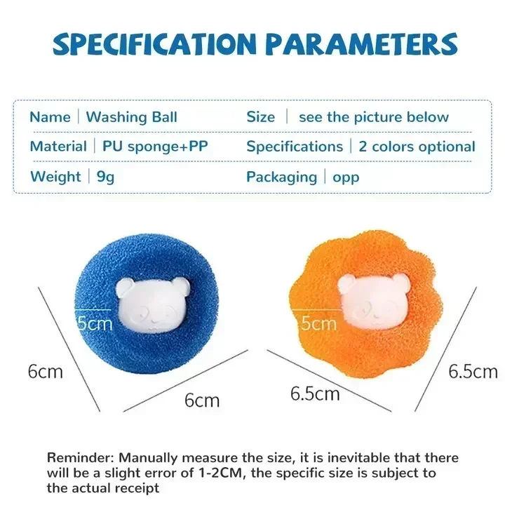 Laundry Balls – Pet Hair & Lint Remover for Washing Machines - Image 6