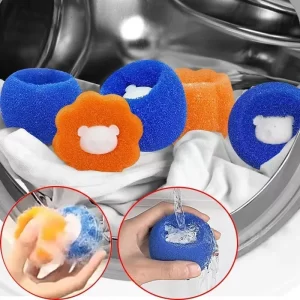 Laundry Balls – Pet Hair & Lint Remover for Washing Machines