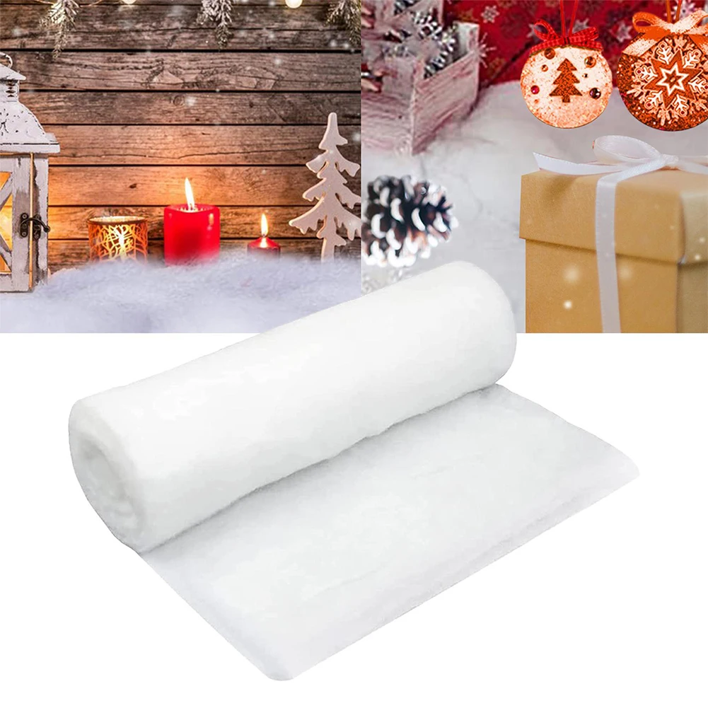 Artificial Snow Roll – White Winter Wonderland Mat - Image 4