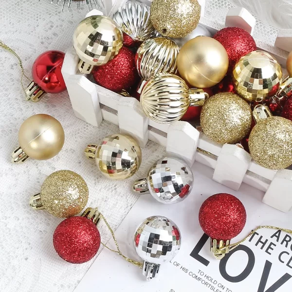 Festive Christmas Ball Ornaments – 24/36pcs Tree Decorations - Image 5