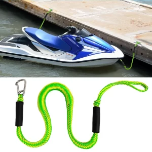 Boat Bungee Dock Line – Adjustable Mooring Rope for Kayaks & Small Watercraft