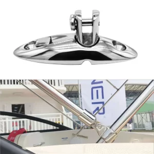 Quick Release 316 Stainless Steel Boat Deck Hinge – Bimini Canopy Mount