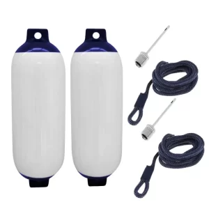 2pcs Inflatable Boat Fender – Marine Docking & Mooring Protection