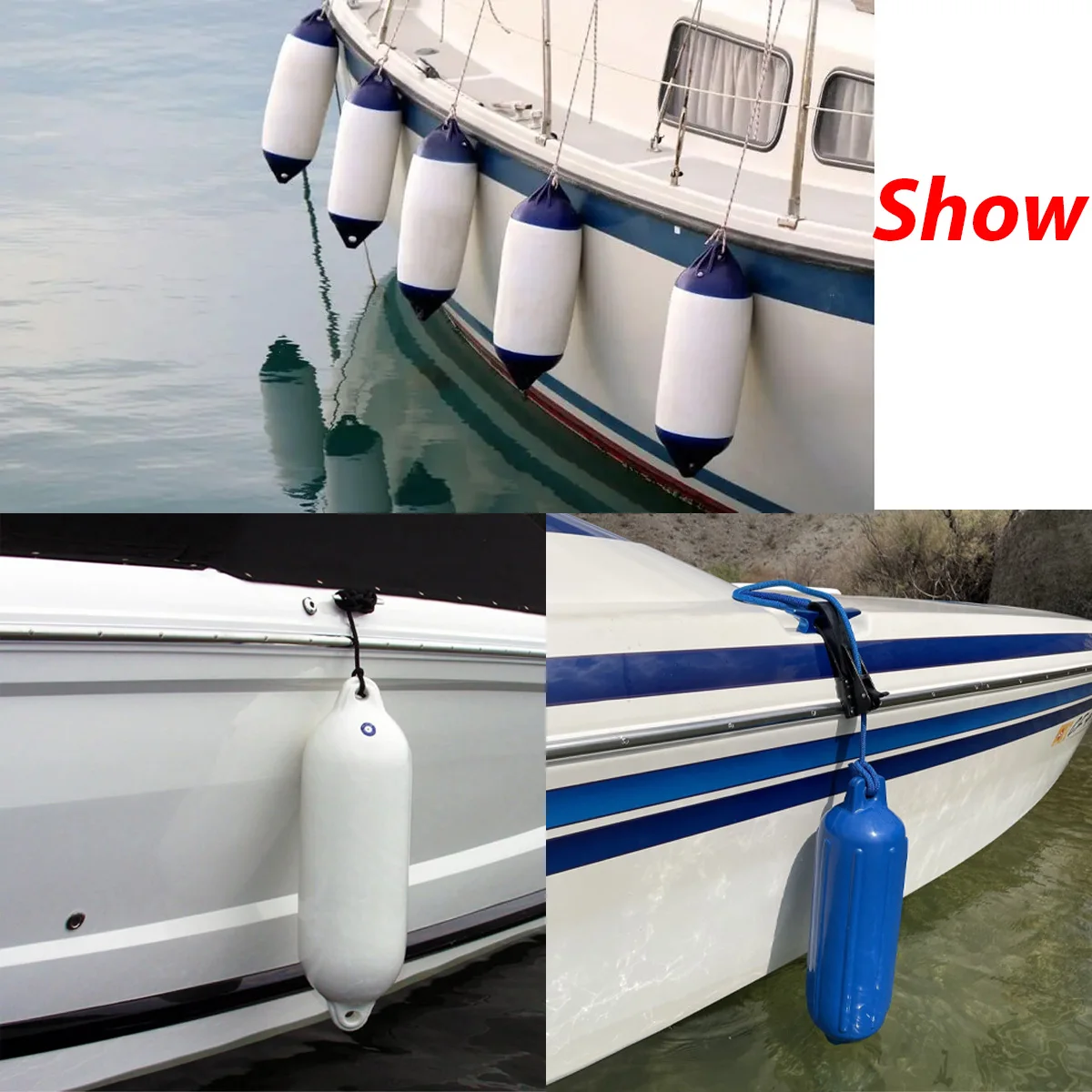 2pcs Inflatable Boat Fender – Marine Docking & Mooring Protection - Image 3