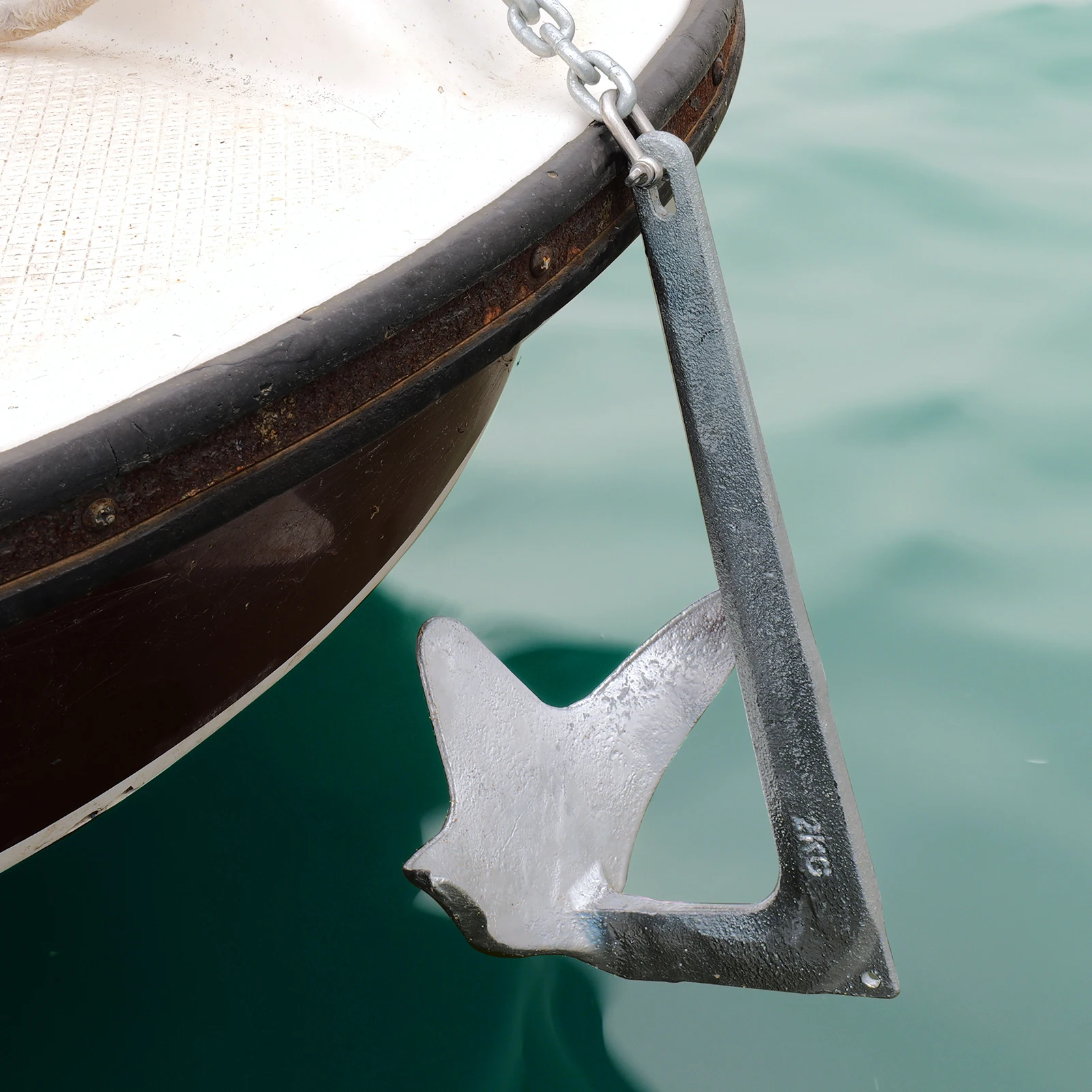 Bruce Claw Anchor Kit – 2kg/3.5kg with Chain & Shackles for Small Boats - Image 3