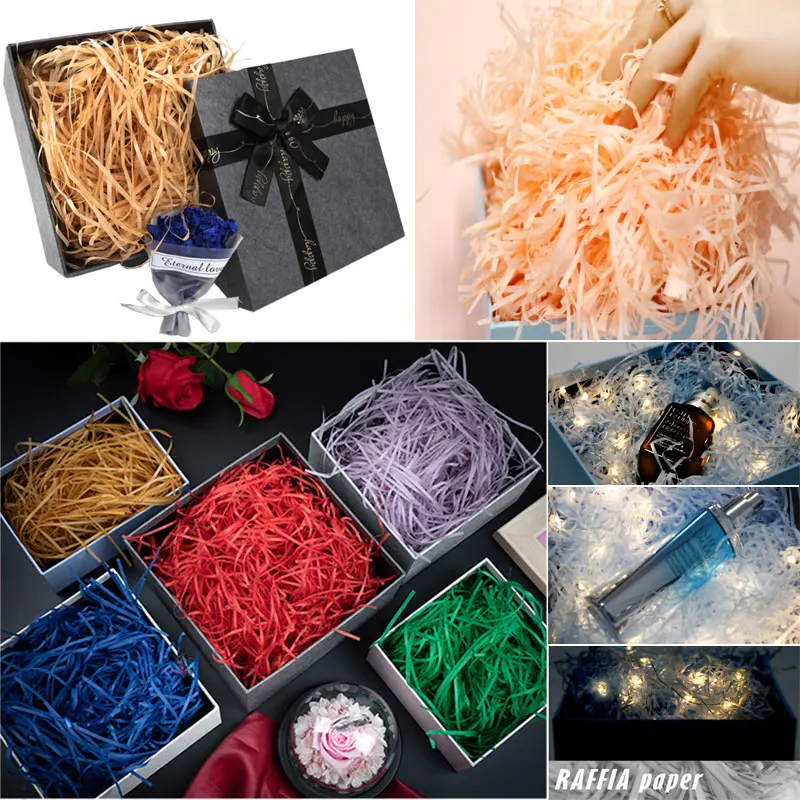 Crinkle Paper Filler – Multicoloured Shredded Gift Box & Party Décor - Image 3