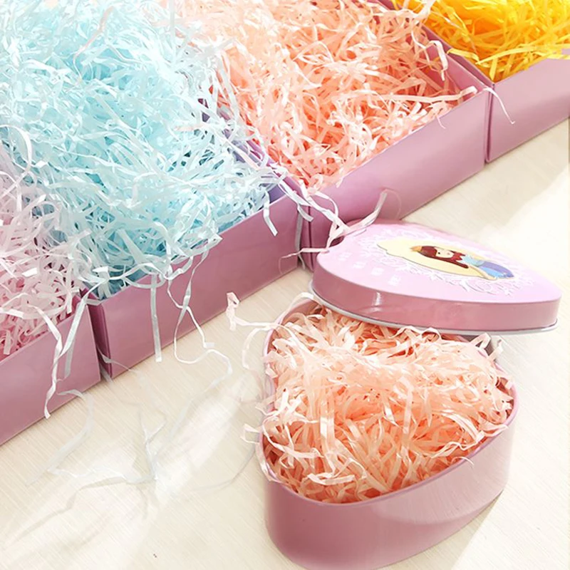 Crinkle Paper Filler – Multicoloured Shredded Gift Box & Party Décor - Image 2