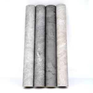 PVC Waterproof Self-Adhesive Floor Stickers – Cement Grey Vinyl Contact Paper