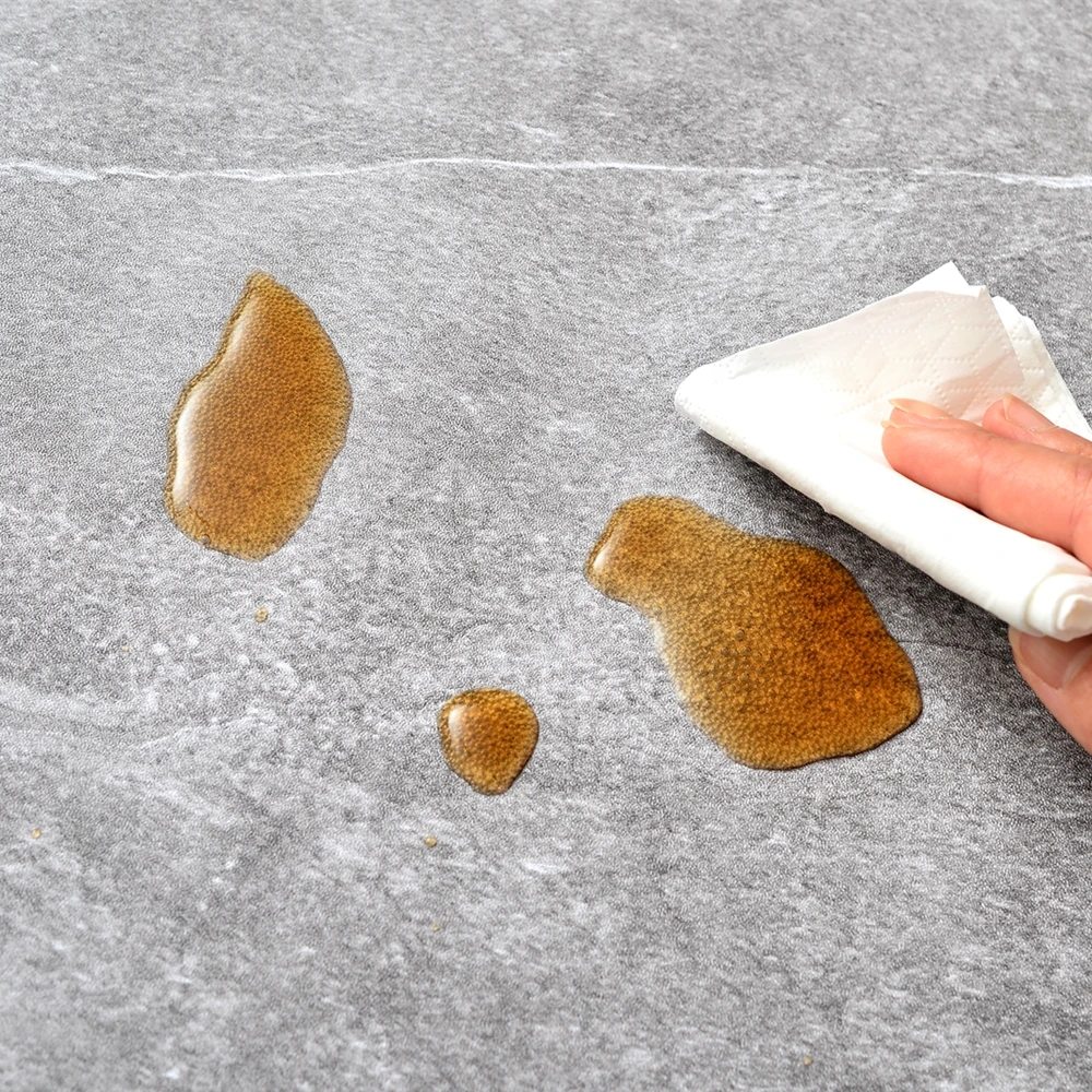 PVC Waterproof Self-Adhesive Floor Stickers – Cement Grey Vinyl Contact Paper - Image 5