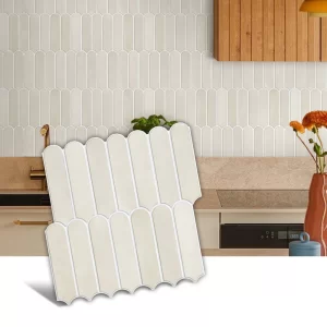 3D Fish Scale Tile Stickers – Waterproof & Easy Peel-and-Stick Wall Décor