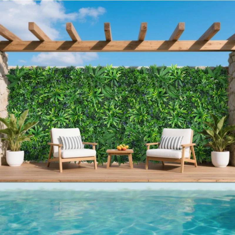 Artificial Boxwood Hedge Wall Panels – Lush Green Privacy & Décor - Image 4