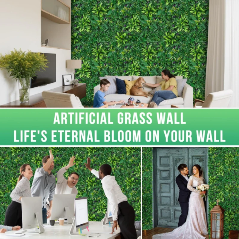 Artificial Boxwood Hedge Wall Panels – Lush Green Privacy & Décor - Image 6