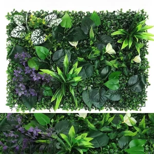 Artificial Boxwood Hedge Wall Panels – Lush Green Privacy & Décor
