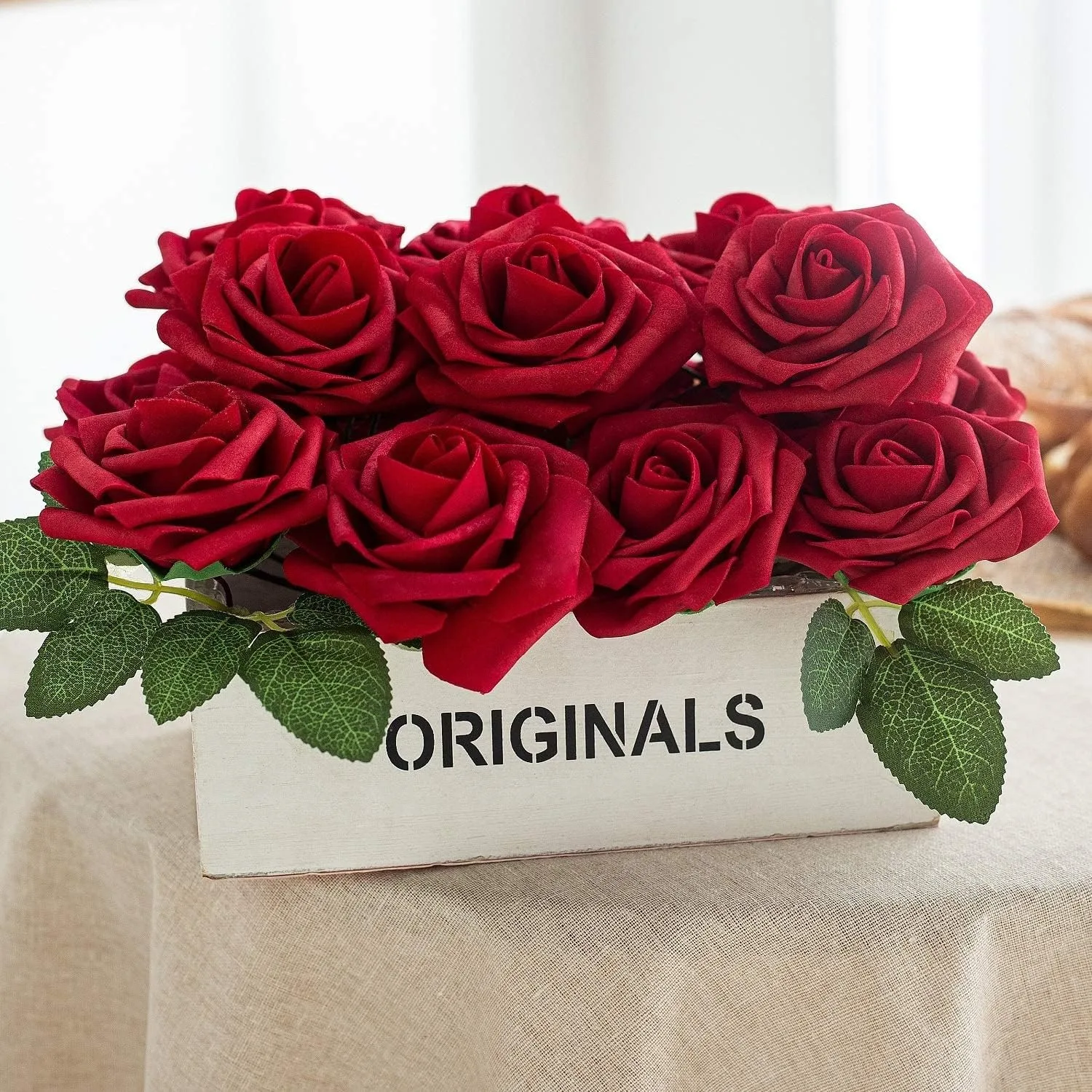 Artificial Foam Roses – Realistic Fake Flowers for Weddings & Décor - Image 3
