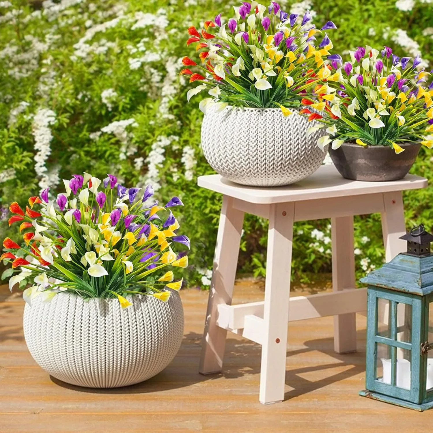 Artificial Calla Lily Bouquet – Faux Flowers for Wedding & Home Décor - Image 5