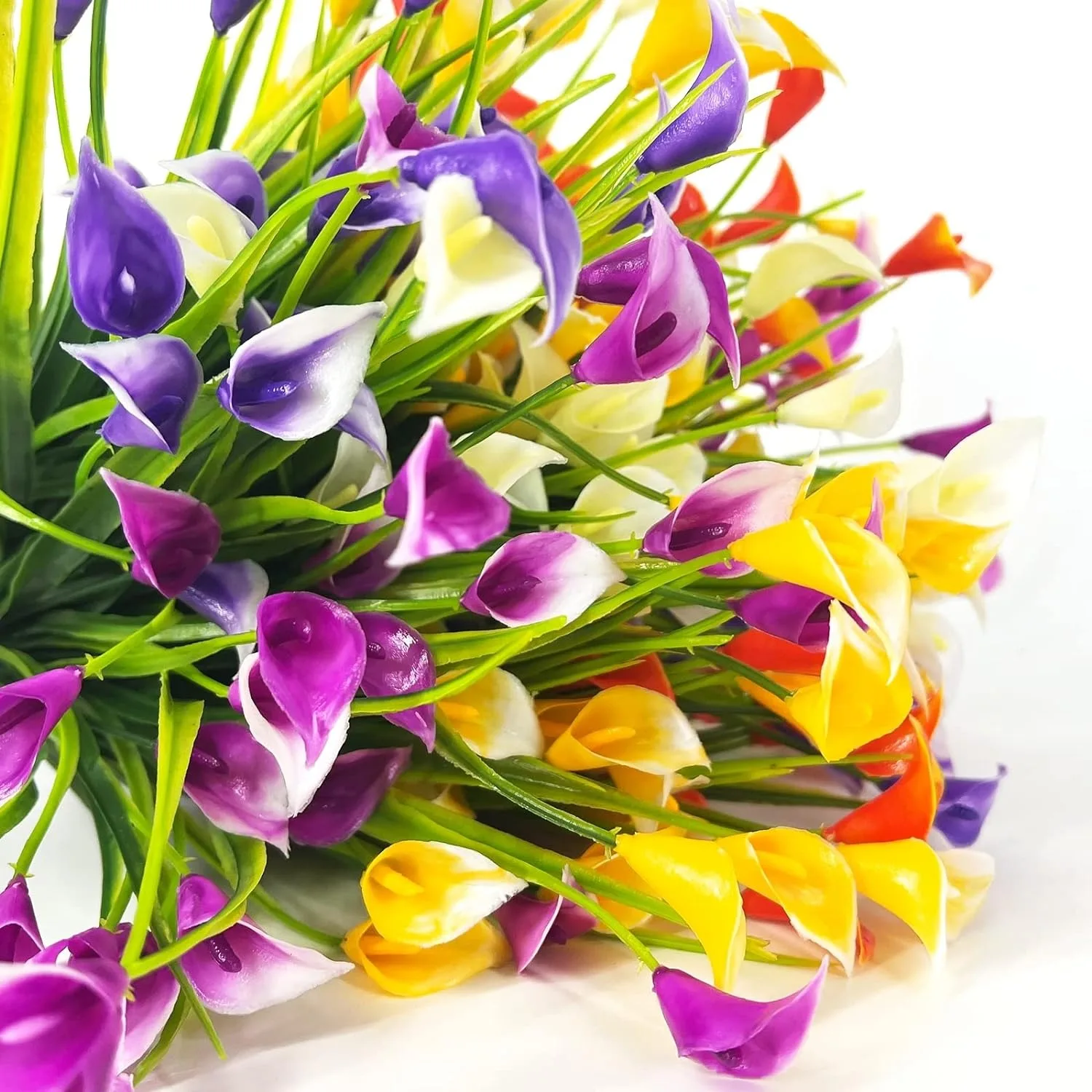 Artificial Calla Lily Bouquet – Faux Flowers for Wedding & Home Décor - Image 2