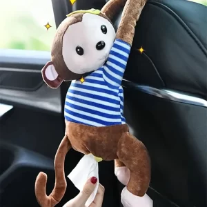 Cheeky Creative monkey shaped car tissue box