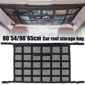 Car Ceiling Cargo Net Storage Organiser