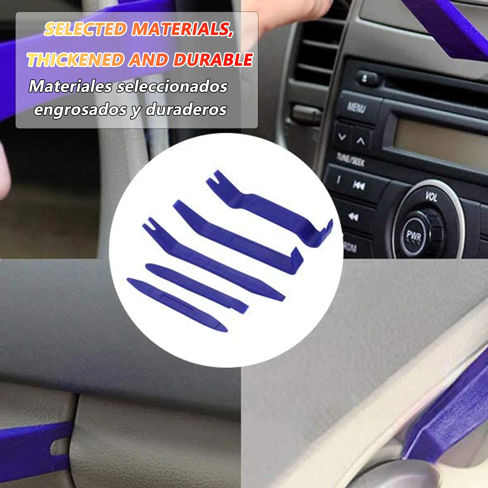 Auto Dismantle Tools Kit – Durable 5-Piece Trim & Panel Removal Set for Cars, Boats & DIY - Image 5