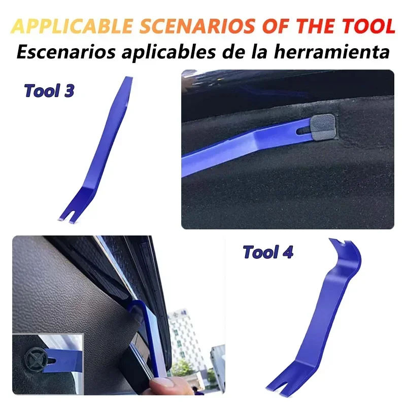 Auto Dismantle Tools Kit – Durable 5-Piece Trim & Panel Removal Set for Cars, Boats & DIY - Image 3