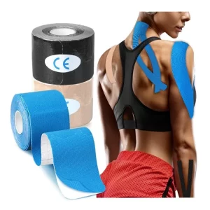 Sports Kinesio Tape – Elastic Muscle Support & Pain Relief Bandage