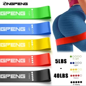Resistance Loop Bands – Multi-Level Elastic Fitness Bands for Legs, Arms & Yoga Training